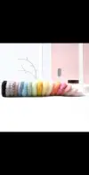 A new and elegant faux mink hair rope with colorful and fluffy hair bands for autumn and winter Specification image